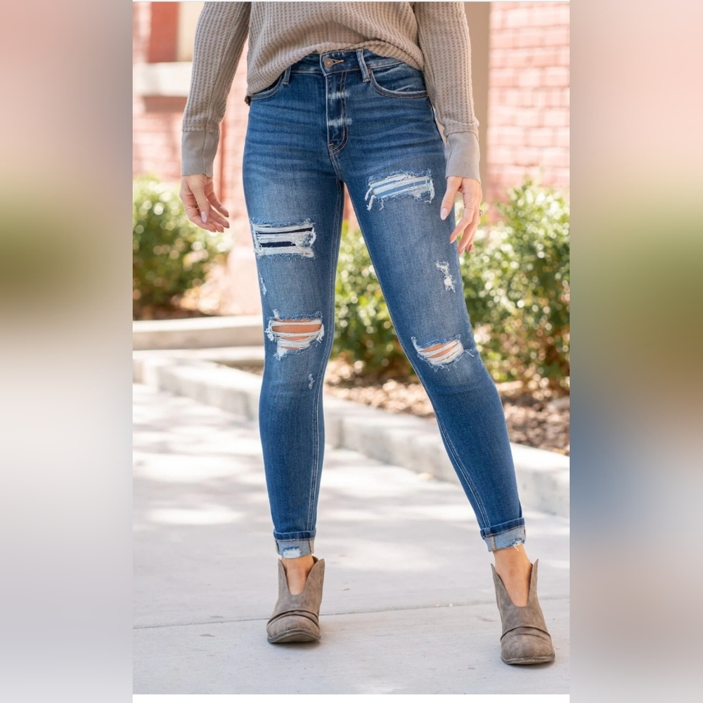 Kancan Stretch Jeans Size 18